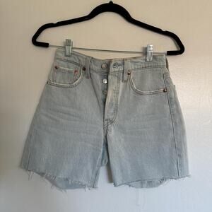 Levis 501 shorts denim